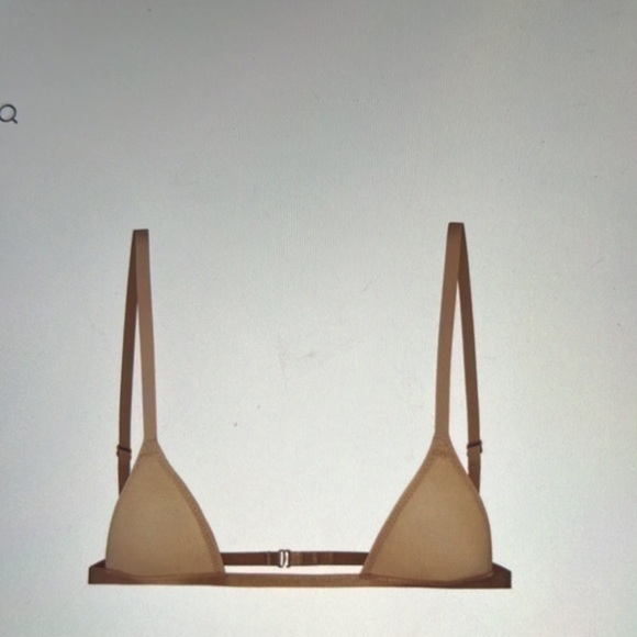 SKIMS FITS EVERYBODY MICRO TRIANGLE BRA - Picture 5 of 6